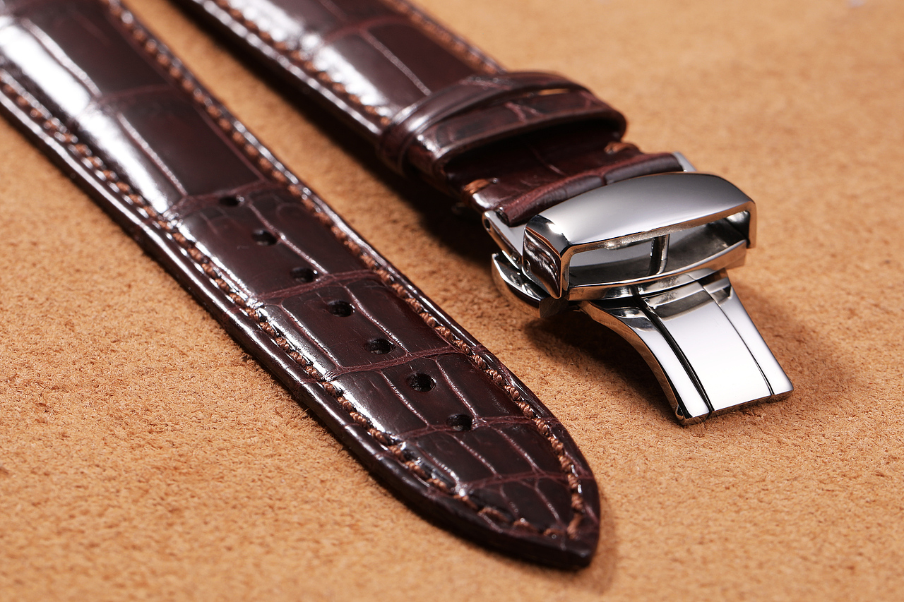 美洲鳄鱼皮表带