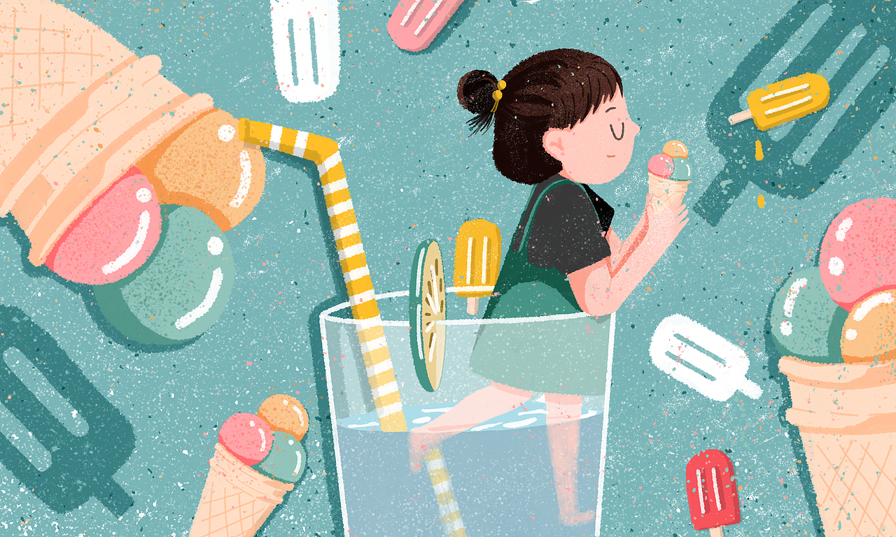 7月工作部分（图ZMTIzODUxNjA0） - 商业插画 - 站酷设计师桃儿爷_Peach原创素材 - 站酷ZCOOL