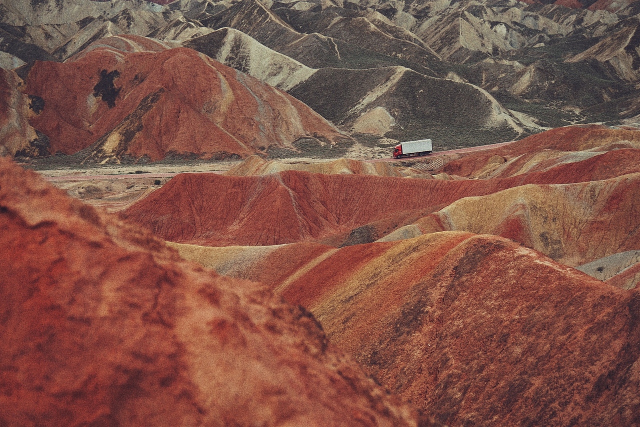 七彩丹霞（图ZMTI3MTgwNDUy） - 风光摄影 - 站酷设计师葫饮一瓢原创素材 - 站酷ZCOOL