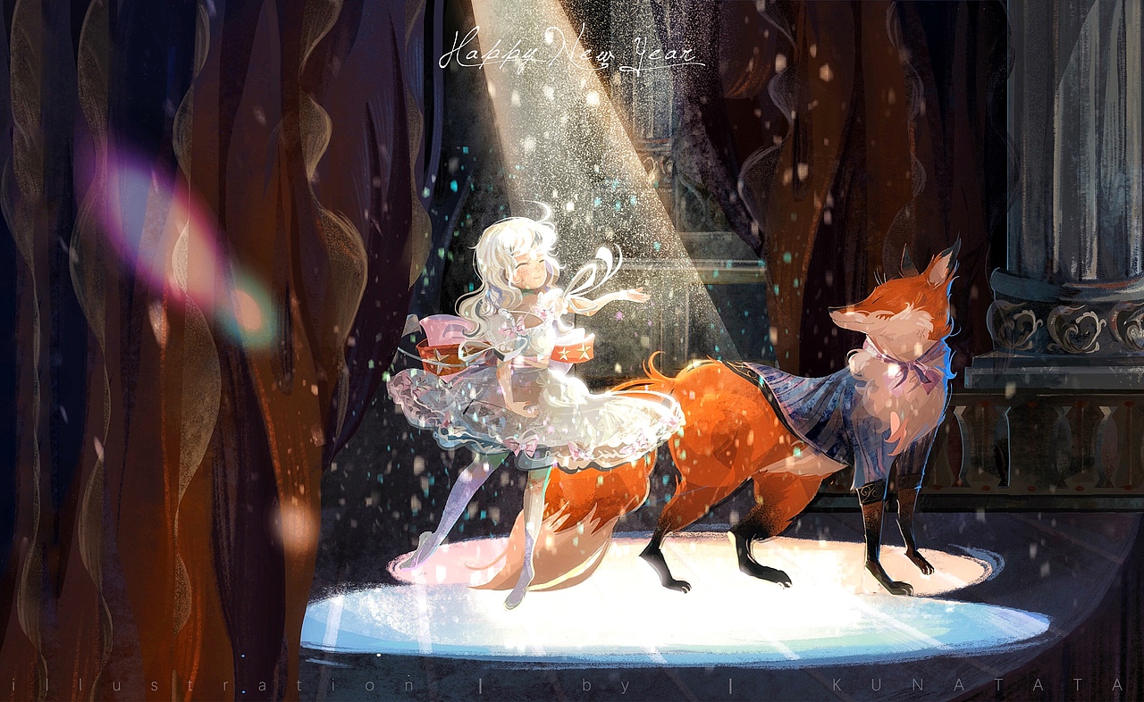 2019插画总结（图ZMTkwOTcyOTcy） - 商业插画 - 站酷设计师KUNATATA原创素材 - 站酷ZCOOL