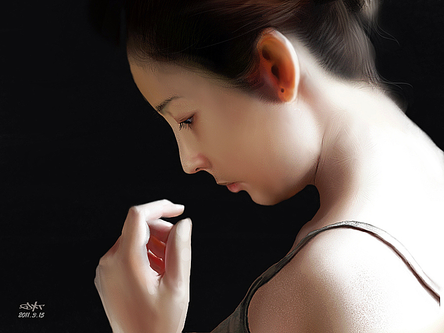 一些今年照片绘画练习小稿（图ZMjk4MjgyMA==） - 商业插画 - 站酷设计师Ui菌_子韩原创素材 - 站酷ZCOOL