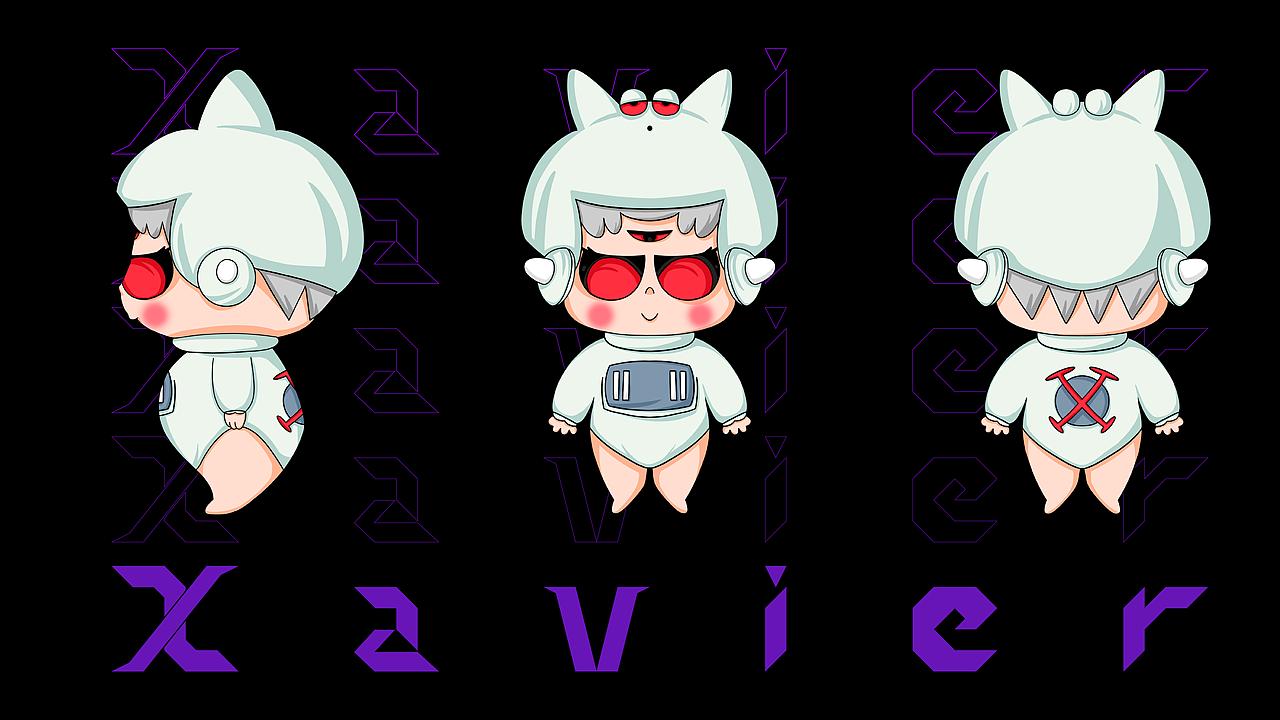 Xavier艺术之旅（图ZMjM4Mzk1NjA0） - IP形象 - 站酷设计师拾未水原创素材 - 站酷ZCOOL