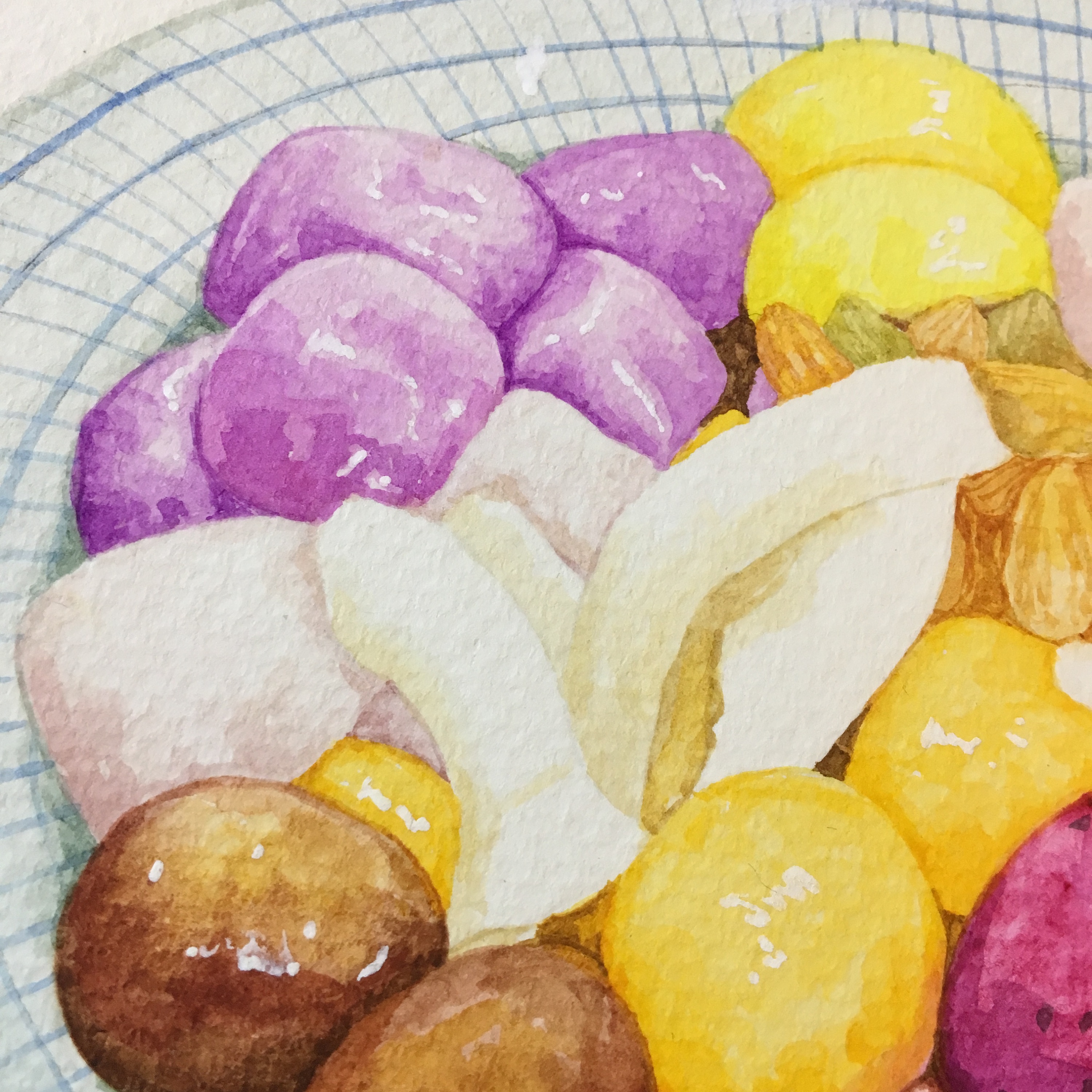 芋圆甜汤|插画|商业插画|gsnowart - 原创作品 - 站酷 (zcool)