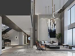 大思設計丨虛致吉祥-極簡新中別墅