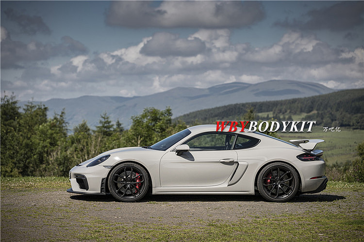 保时捷718boxster改装gt4包围718cayman改装gt4前杠