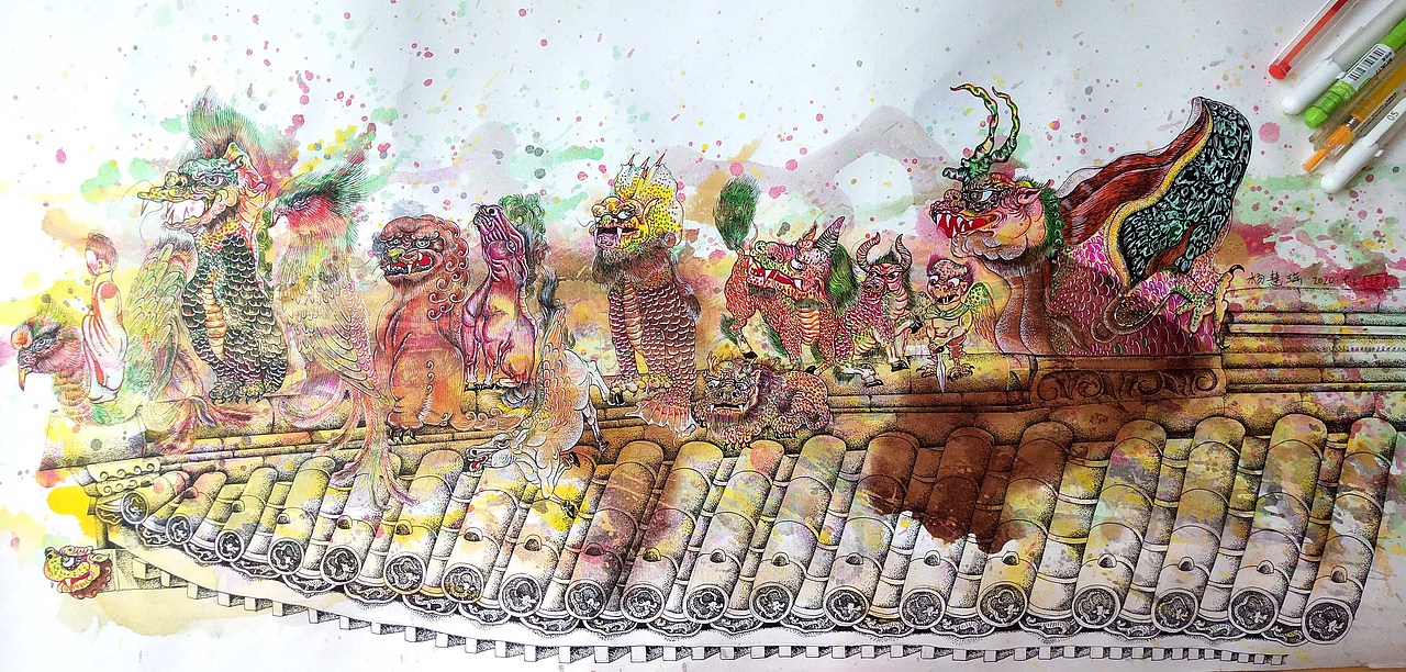 2020山海经异兽系列插画合集总结