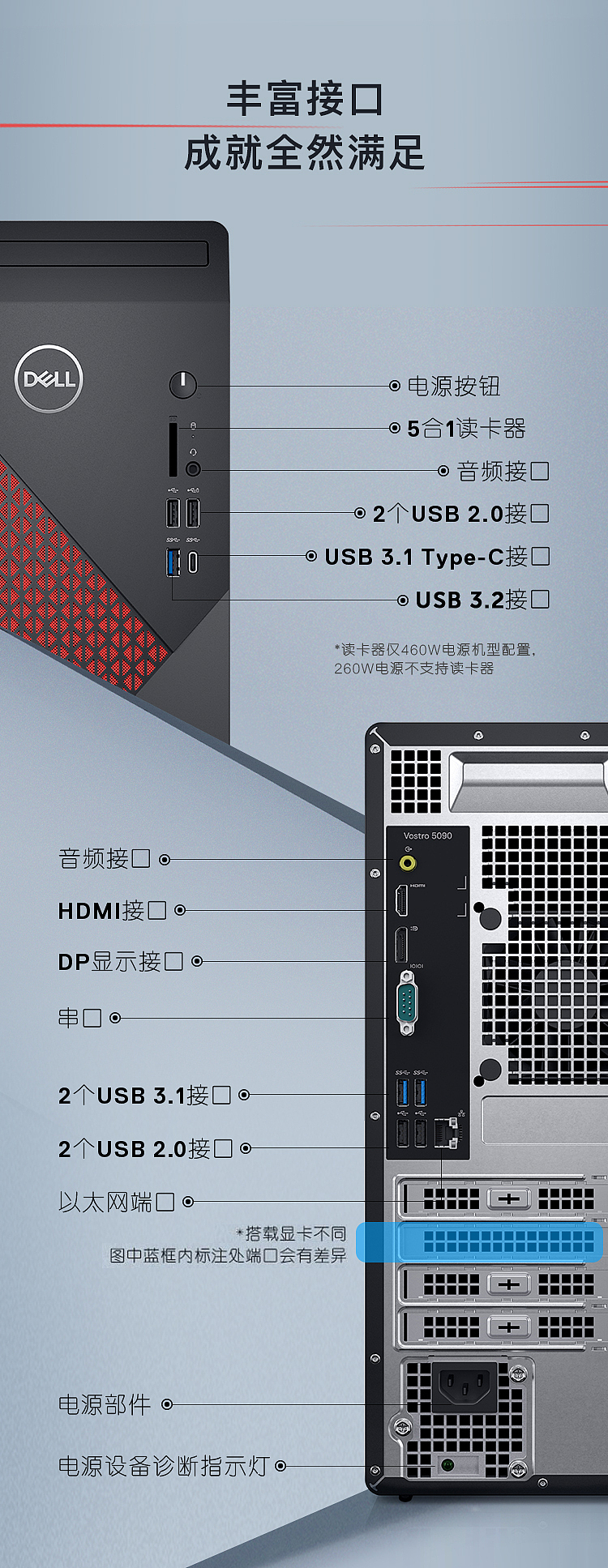 戴尔台式机5890