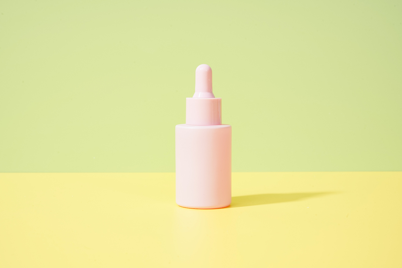 七彩精华液拍摄