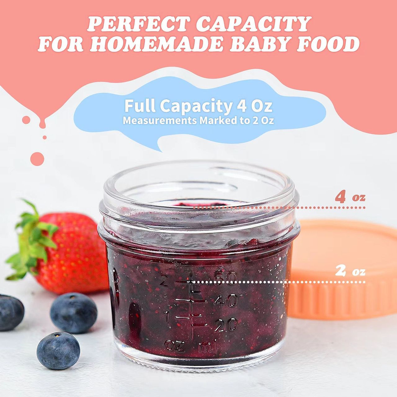 玻璃杯辅食杯辅食存放碗亚马逊主图设计美工产品拍摄