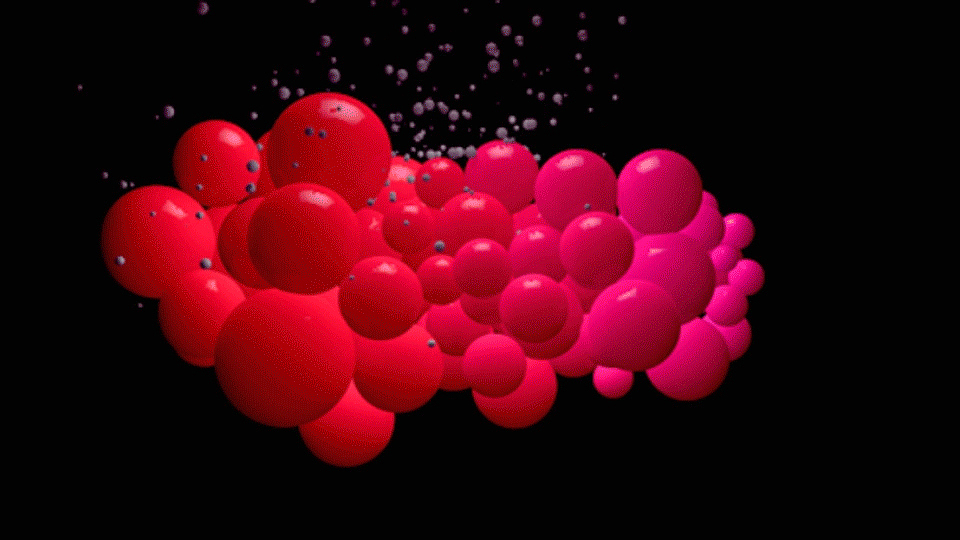 C4D音乐效果器——音乐小球实验（图ZNzc1NzYyNjQ=） - 动画/影视 - 站酷设计师ajun1116原创素材 - 站酷ZCOOL