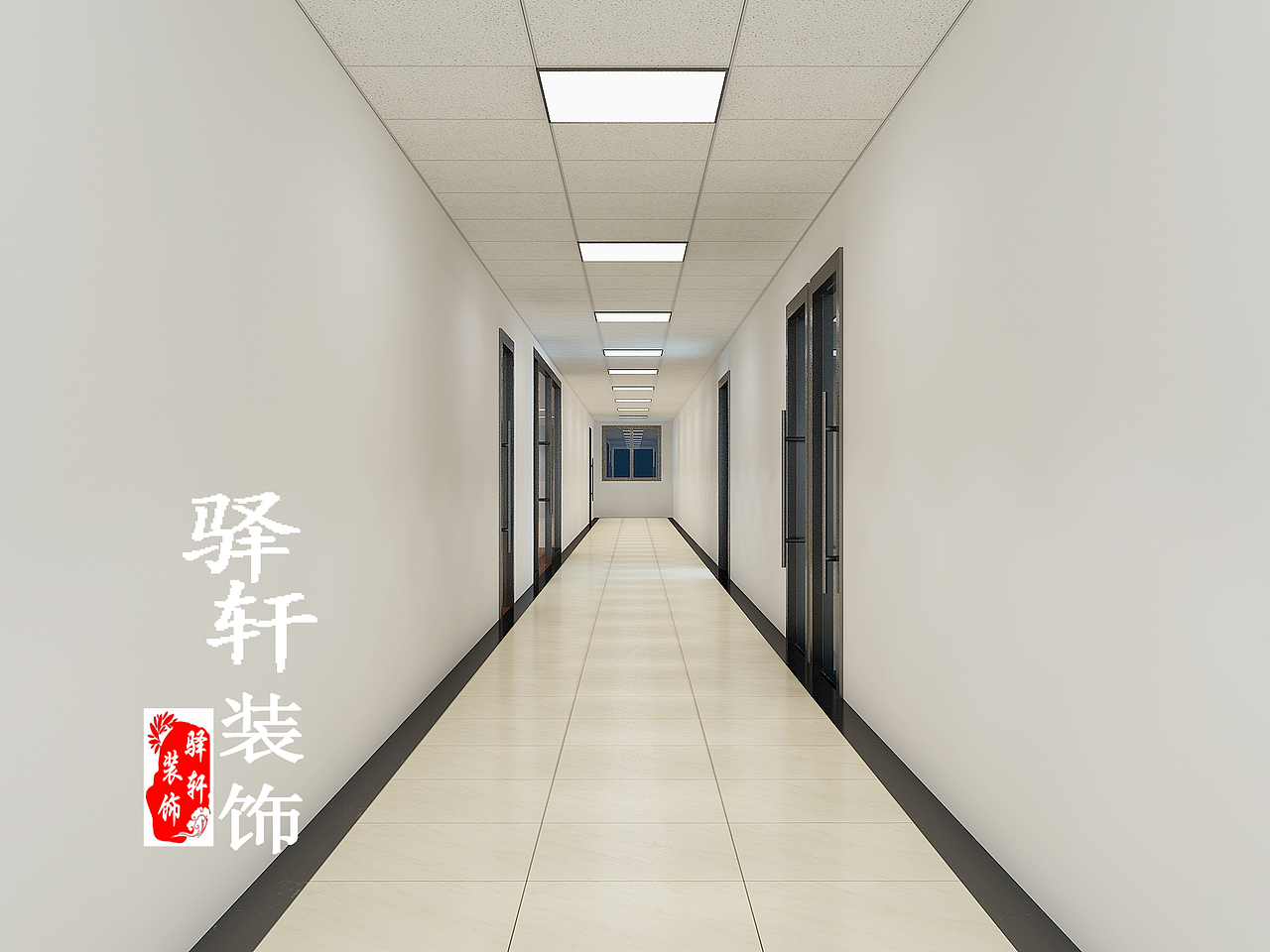 合肥超现代办公室装修设计__一专一瓦教育机构实地效果