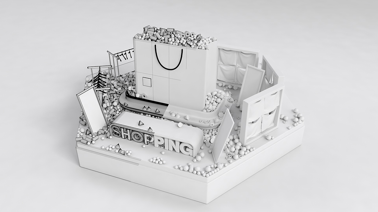 CINEMA 4D 日常（图ZMTU2ODg3MjY0） - 场景 - 站酷设计师油条爱煎饼原创素材 - 站酷ZCOOL