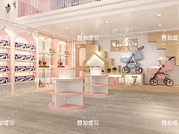 深圳母婴店铺装修设计公司-母婴店设计效果图