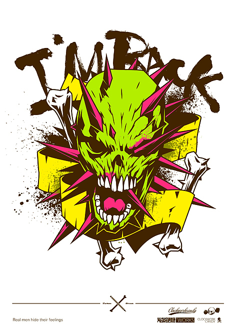 400%冲动联展作品之一（图ZNTU4ODAwOA==） - 新锐潮流插画 - 站酷设计师发条硬糖原创素材 - 站酷ZCOOL