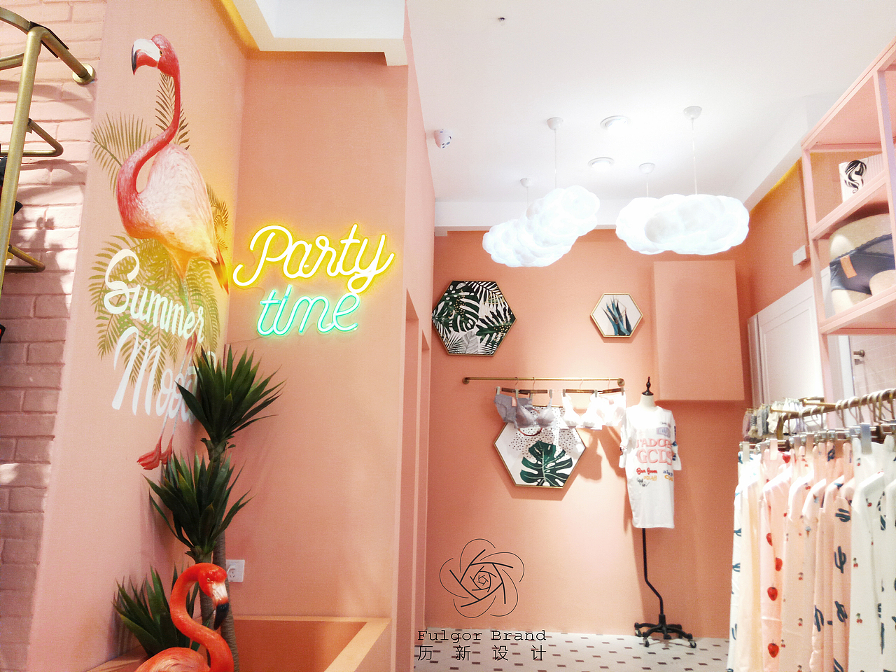 少女粉内衣店铺设计/历新设计（图ZMTYwNjg0NDcy） - 家装设计 - 站酷设计师历新设计原创素材 - 站酷ZCOOL