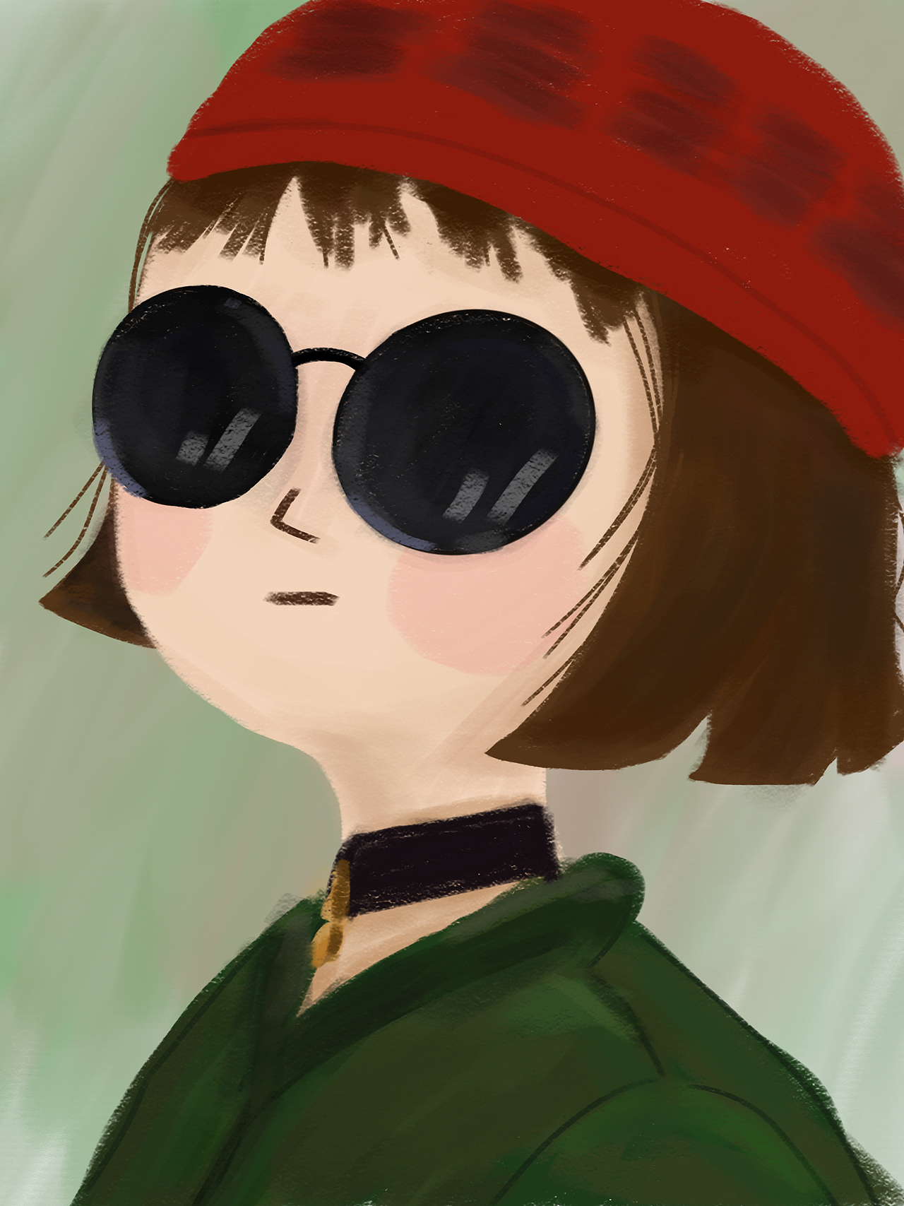 情侣头像来一波《这个杀手不太冷》