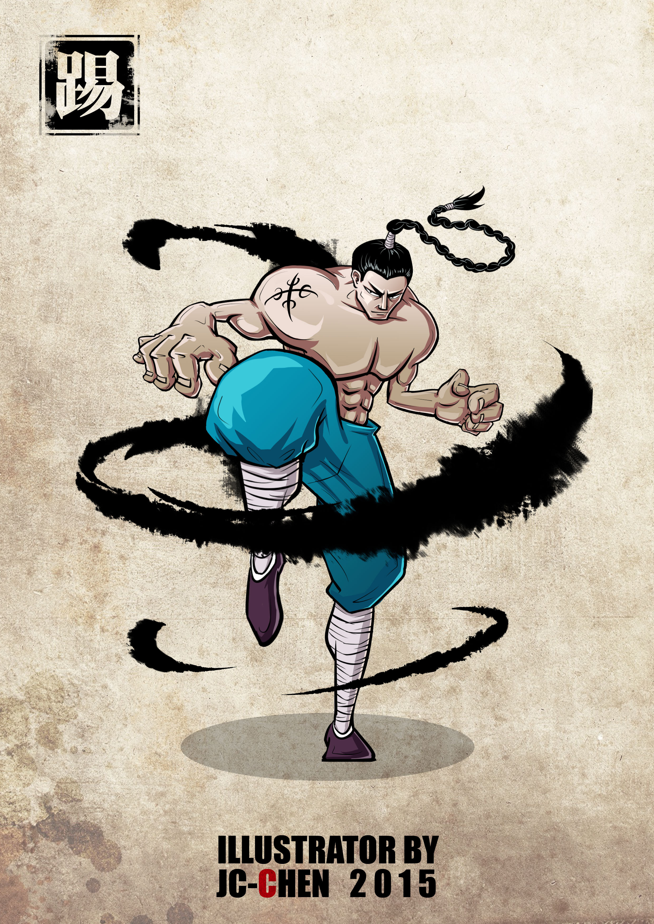 格斗系列|插画|插画习作|jc-chen-r6290 - 原创作品 - 站酷 (zcool)