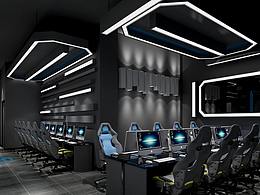 成都电竞网咖设计公司——圆道电竞网咖