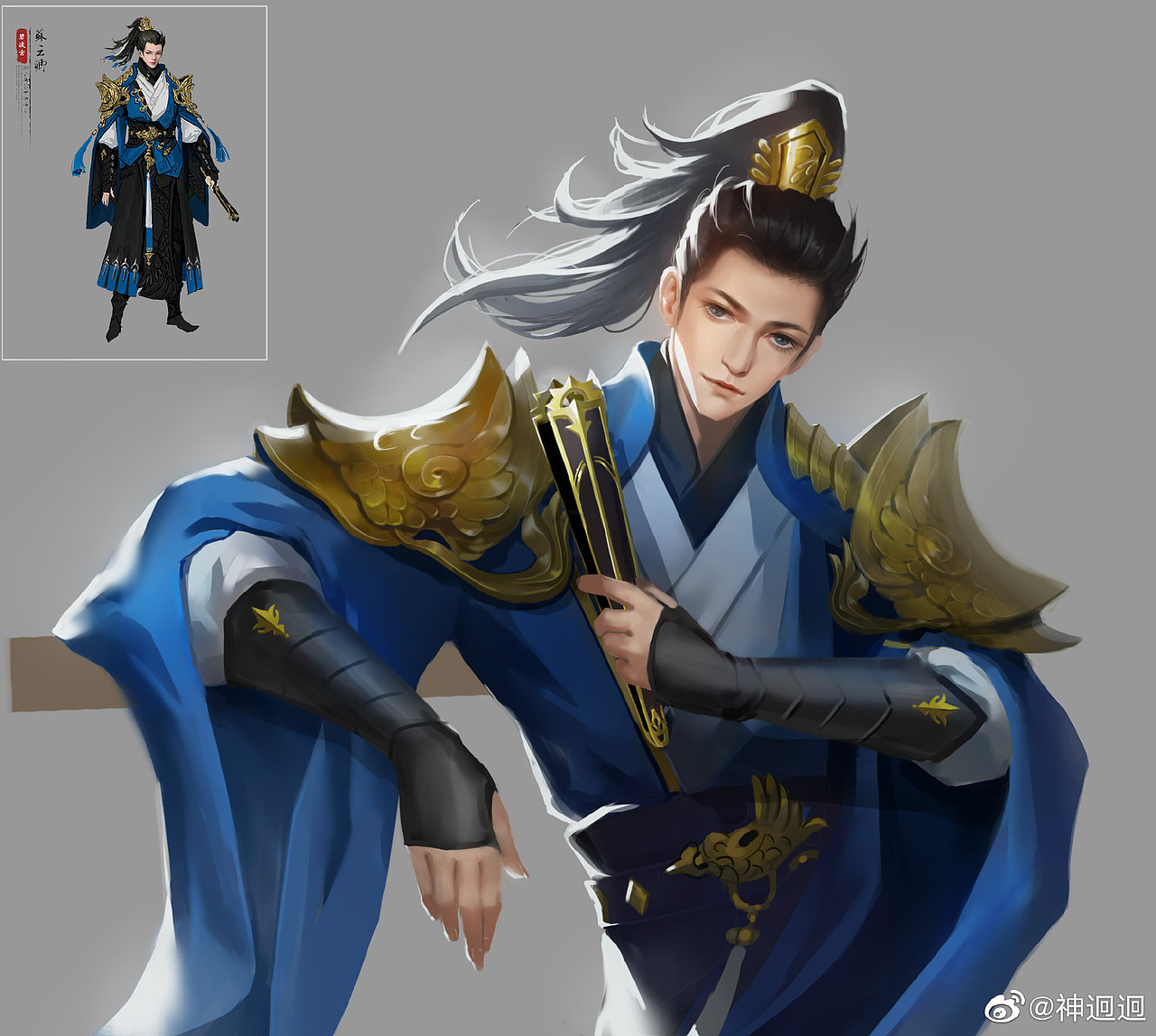 半身像（图ZMjMwNzc4NzAw） - 游戏原画 - 站酷设计师布甶原创素材 - 站酷ZCOOL
