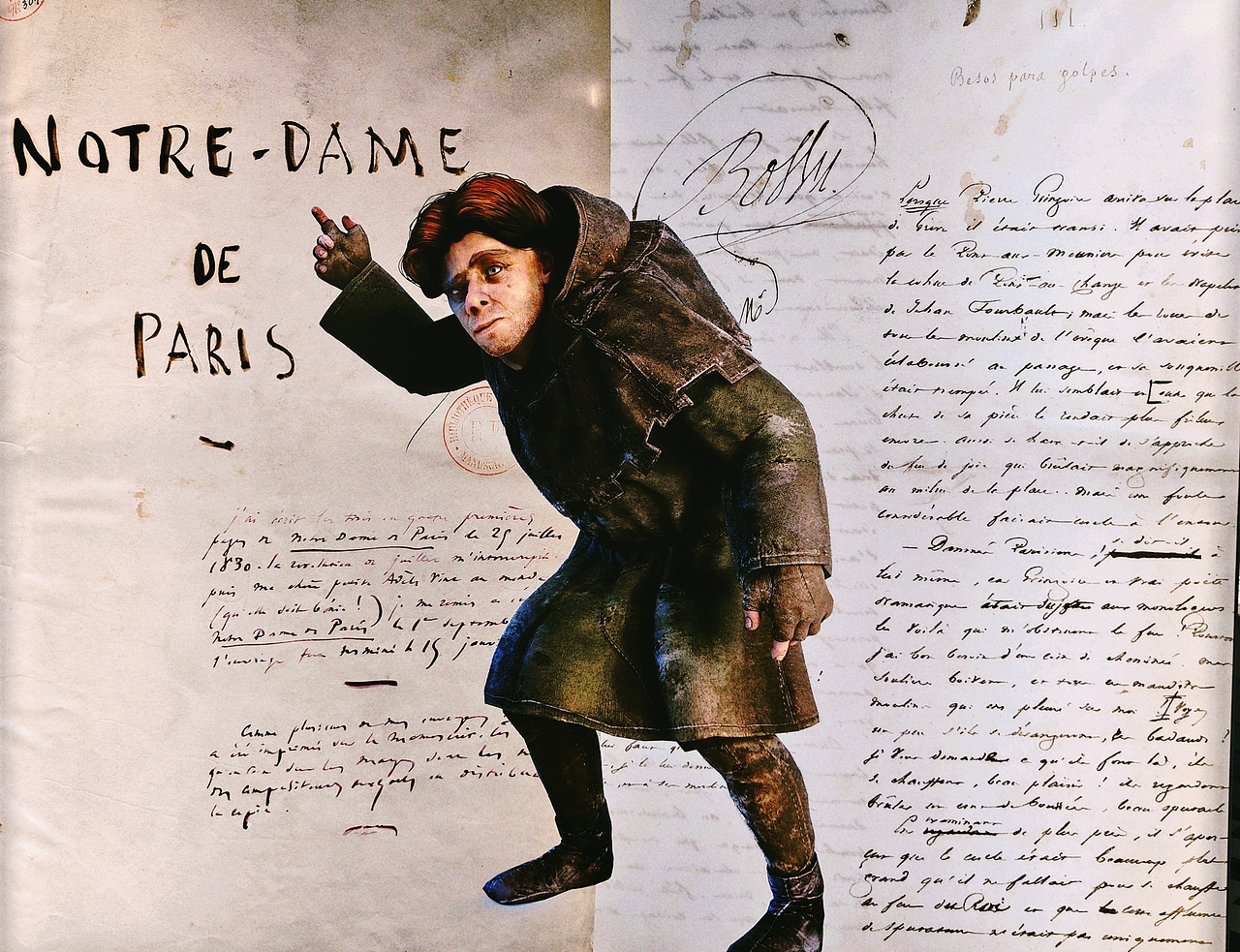 五台山泉打卡巴黎圣母院沉浸展