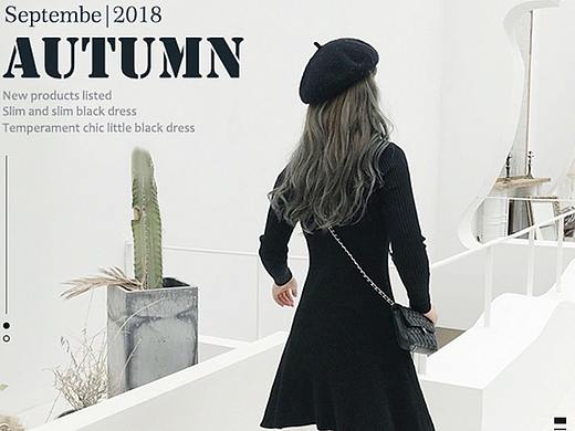 手机端女装海报