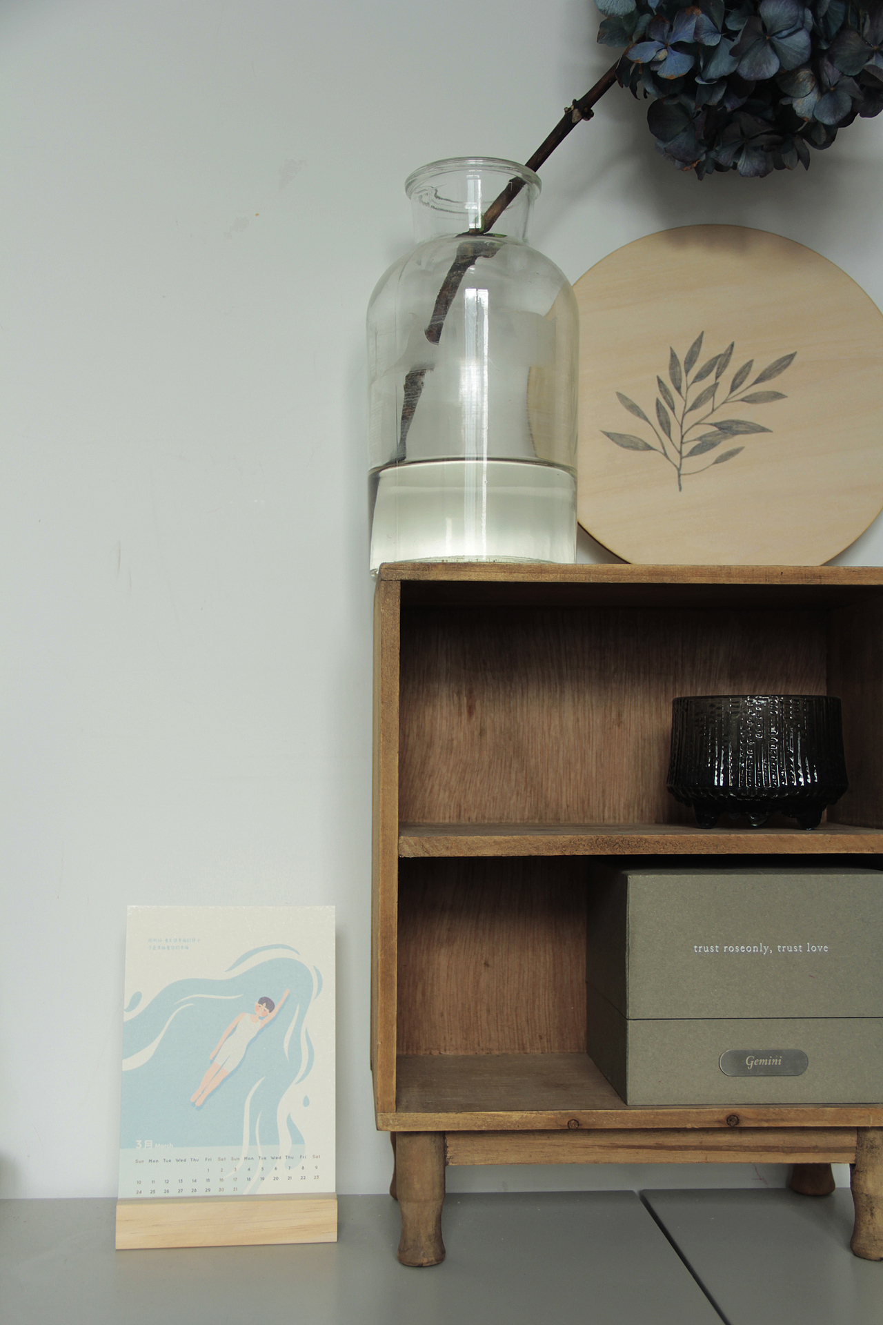 2019“柔软的你”原创插画日历