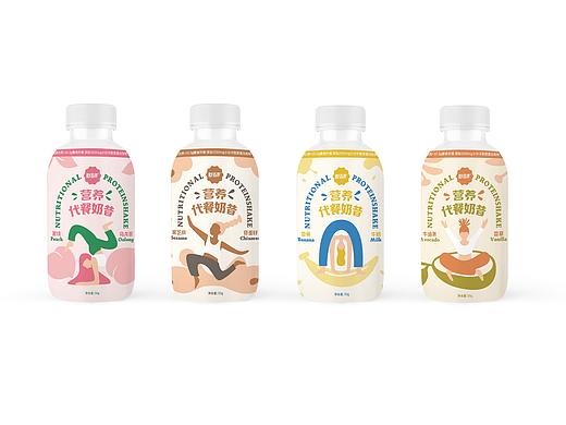 百淬蛋白饮料包装