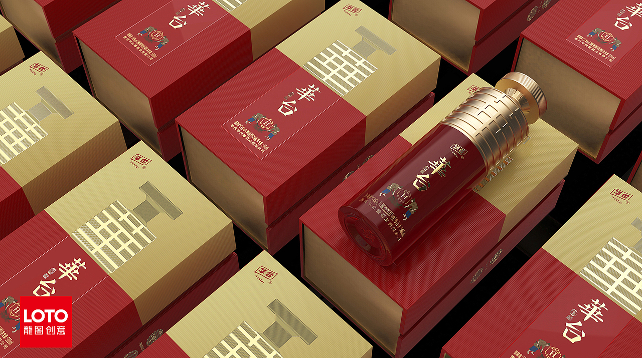 华台酱酒×龙图创意 | 红金版（图ZMjk1NTY4MDQ4） - 包装 - 站酷设计师龙图品牌设计原创素材 - 站酷ZCOOL
