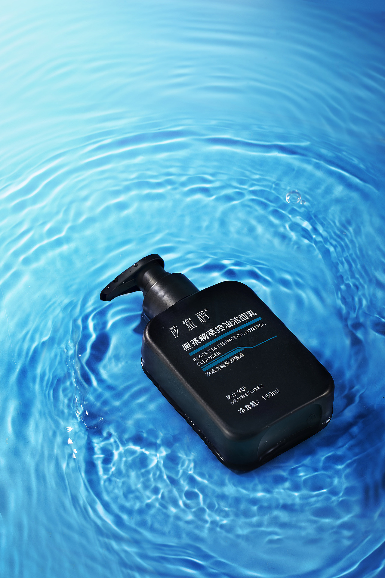 男士洗护系列洗发水沐浴露郑州产品摄影