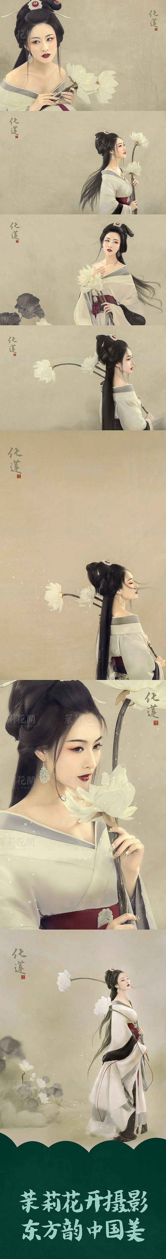 梵高（图ZMTgwNjM2MzIw） - 人像摄影 - 站酷设计师无锡茉莉花开古装原创素材 - 站酷ZCOOL