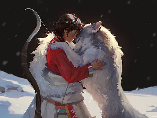 小女孩无狼