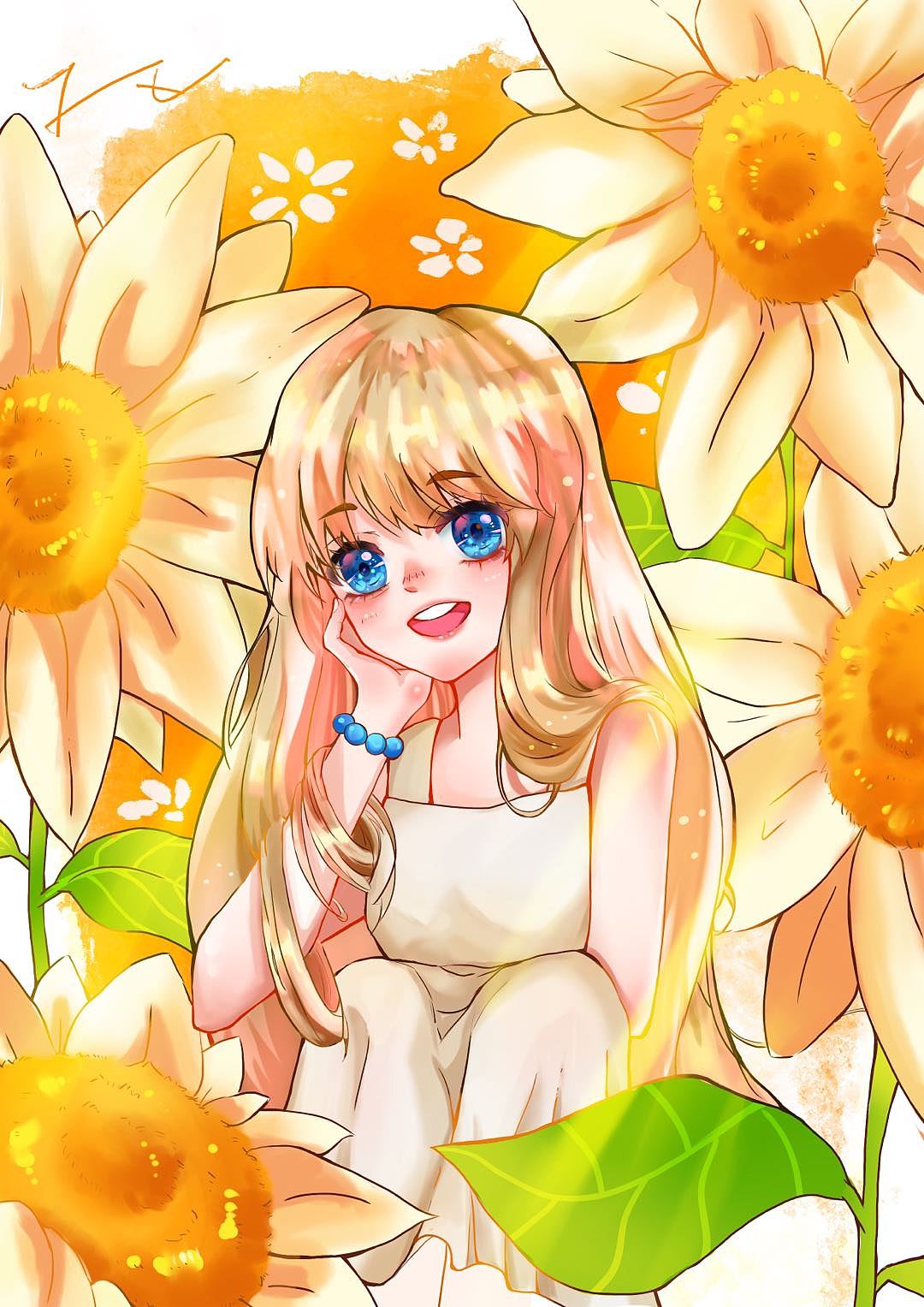 晴天见-向日葵少女