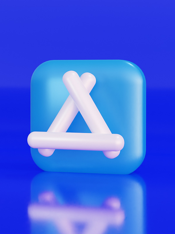 blender制作苹果手机图标