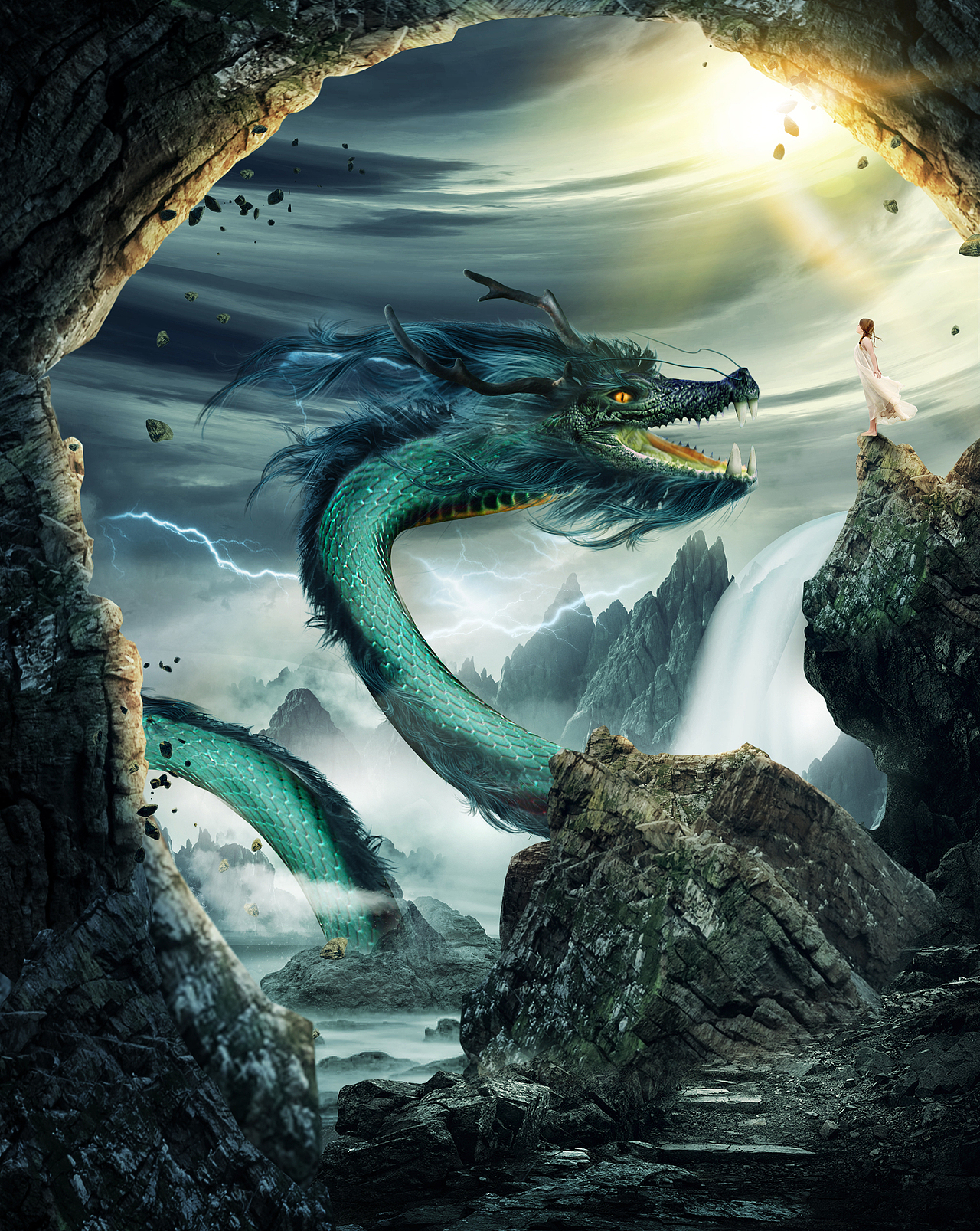 龙banner（图ZODg1NDk3NjA=） - 运营设计 - 站酷设计师A菊菊是个小太阳原创素材 - 站酷ZCOOL