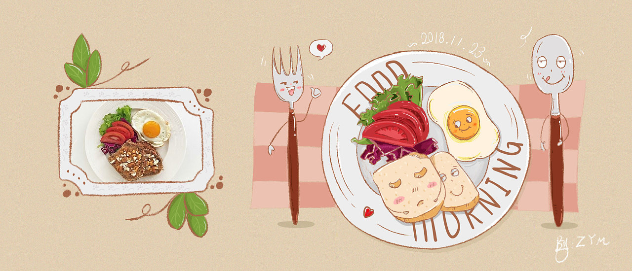 美食~|插画|绘本|zhangmingstudy - 原创作品 - 站酷 (zcool)