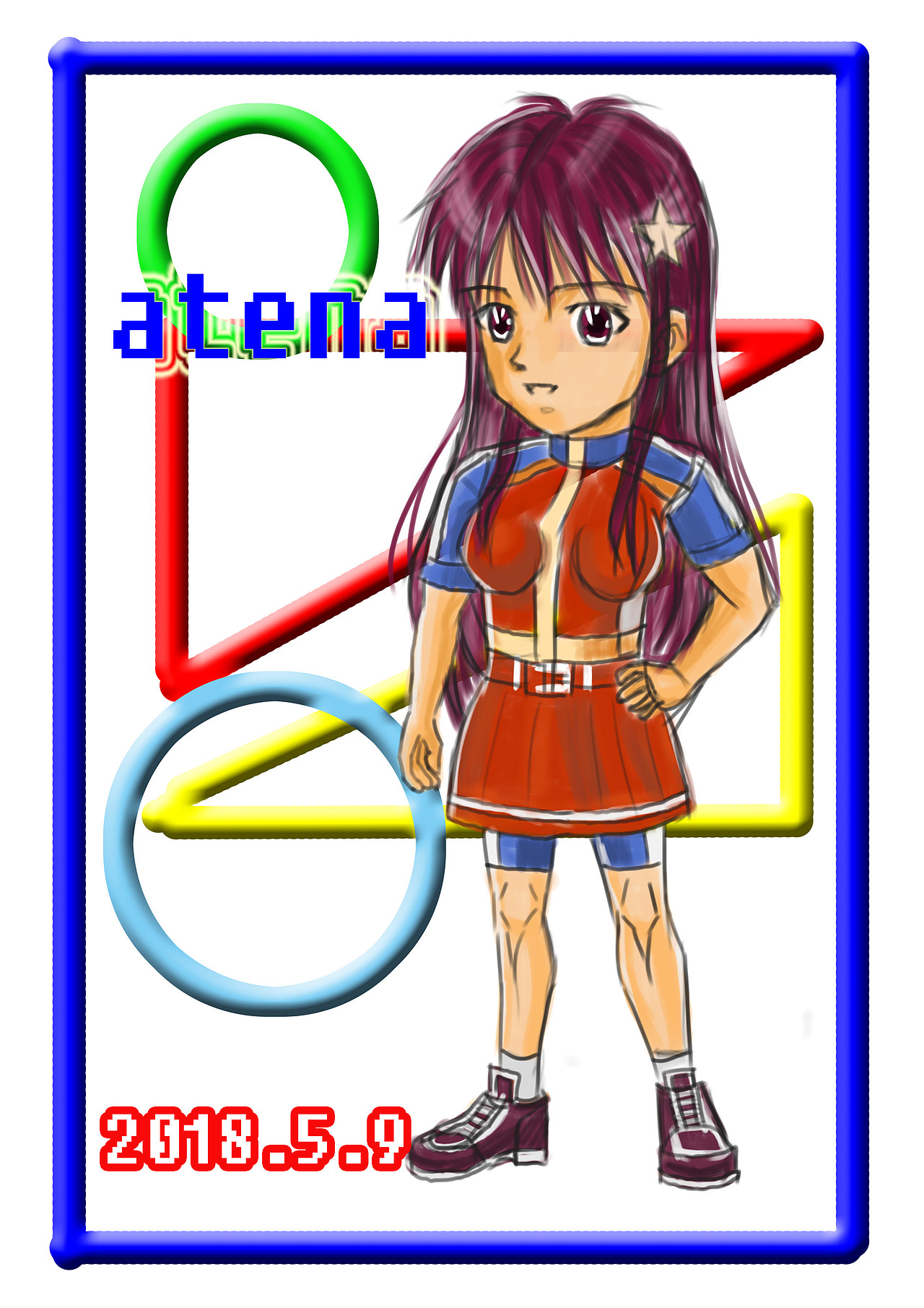 拳皇海报和人设海报（图ZMTE0NTQxMTU2） - 新锐潮流插画 - 站酷设计师小星1978原创素材 - 站酷ZCOOL