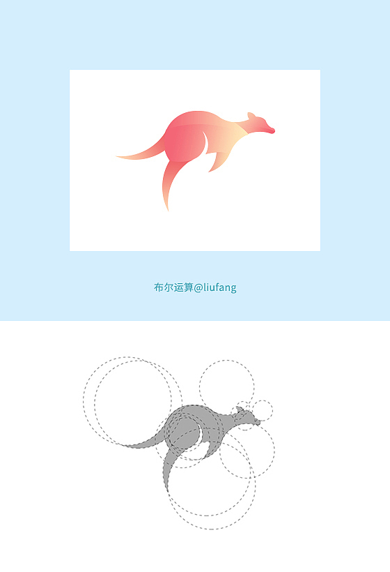 用布尔运算画出小动物