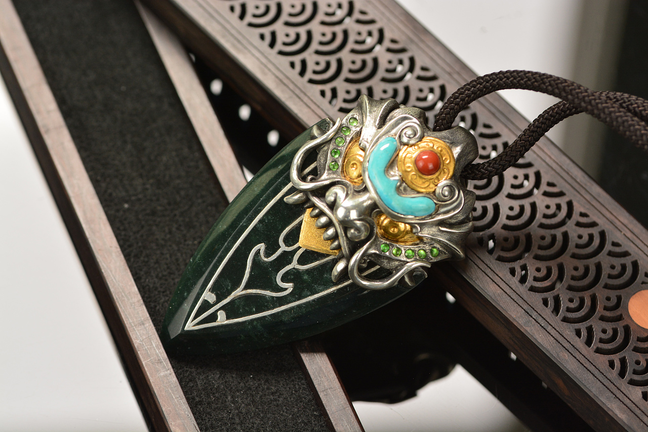 设计师作品|刑天盾吊坠