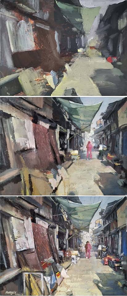 2020年的几张风景小画（图ZMjAzNjEzNDk2） - 绘画 - 站酷设计师HUANGDI原创素材 - 站酷ZCOOL