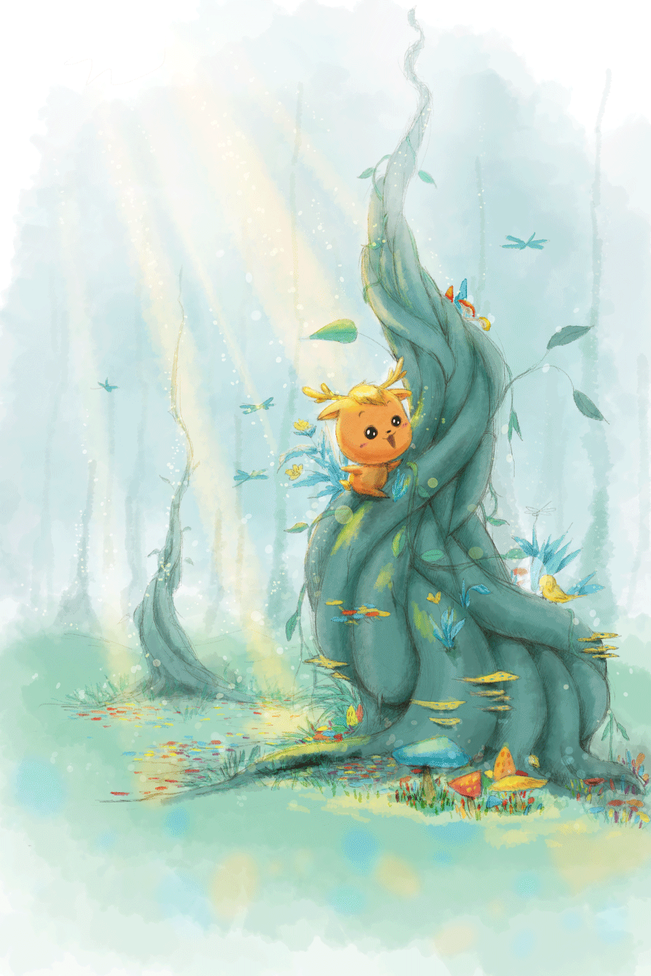 手绘动画（图ZNzE4MzcxNjQ=） - 儿童插画 - 站酷设计师大光子原创素材 - 站酷ZCOOL