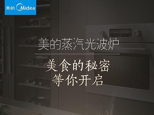 美的微波炉H5宣传