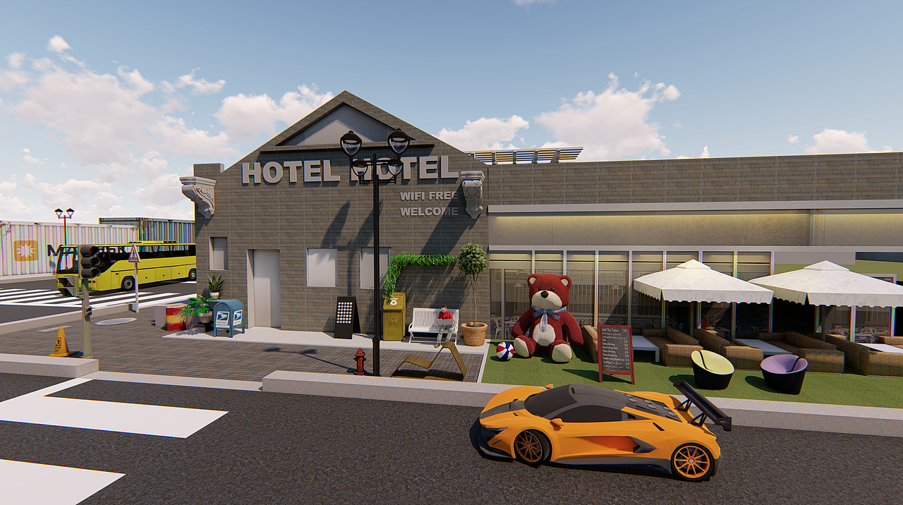 环艺毕业设计作品--北京798街拍基地