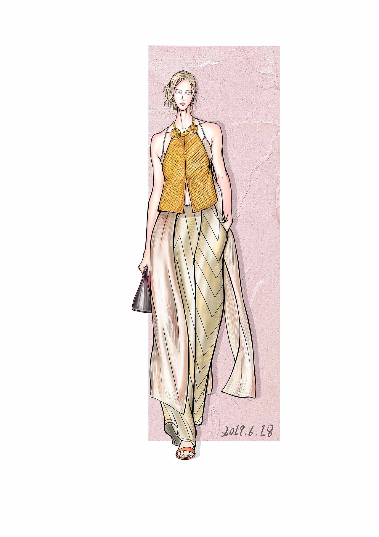 近期服装效果图整合3（图ZMTYzOTUxNjQ4） - 休闲/流行服饰 - 站酷设计师能不这么逗吗原创素材 - 站酷ZCOOL