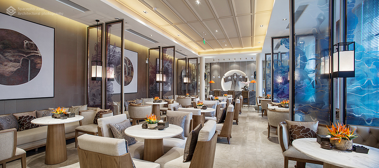 独尊建筑摄影:万科地产新中式风格购房销售中心