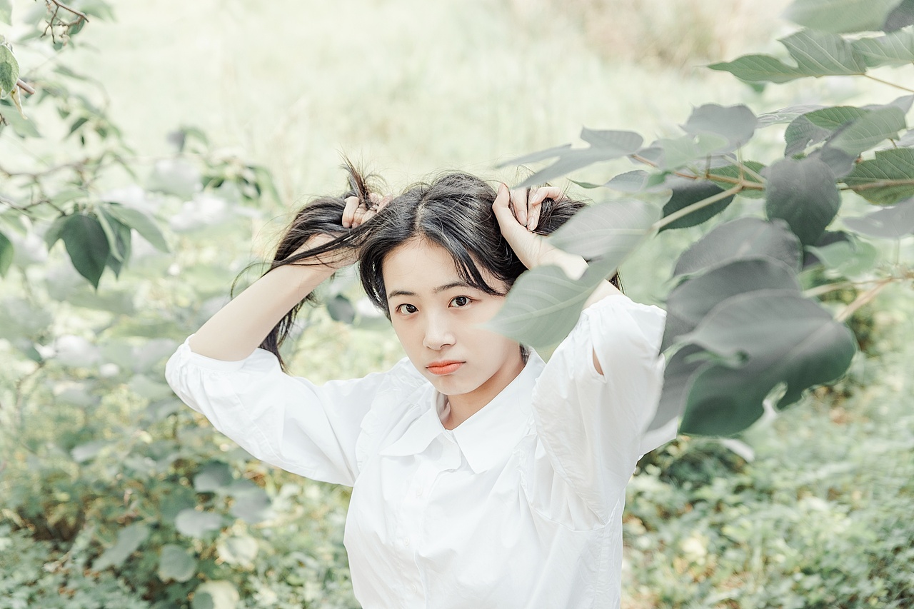 初春的少女（图ZMjE0MjYxNzEy） - 人像摄影 - 站酷设计师WOFE红薯原创素材 - 站酷ZCOOL