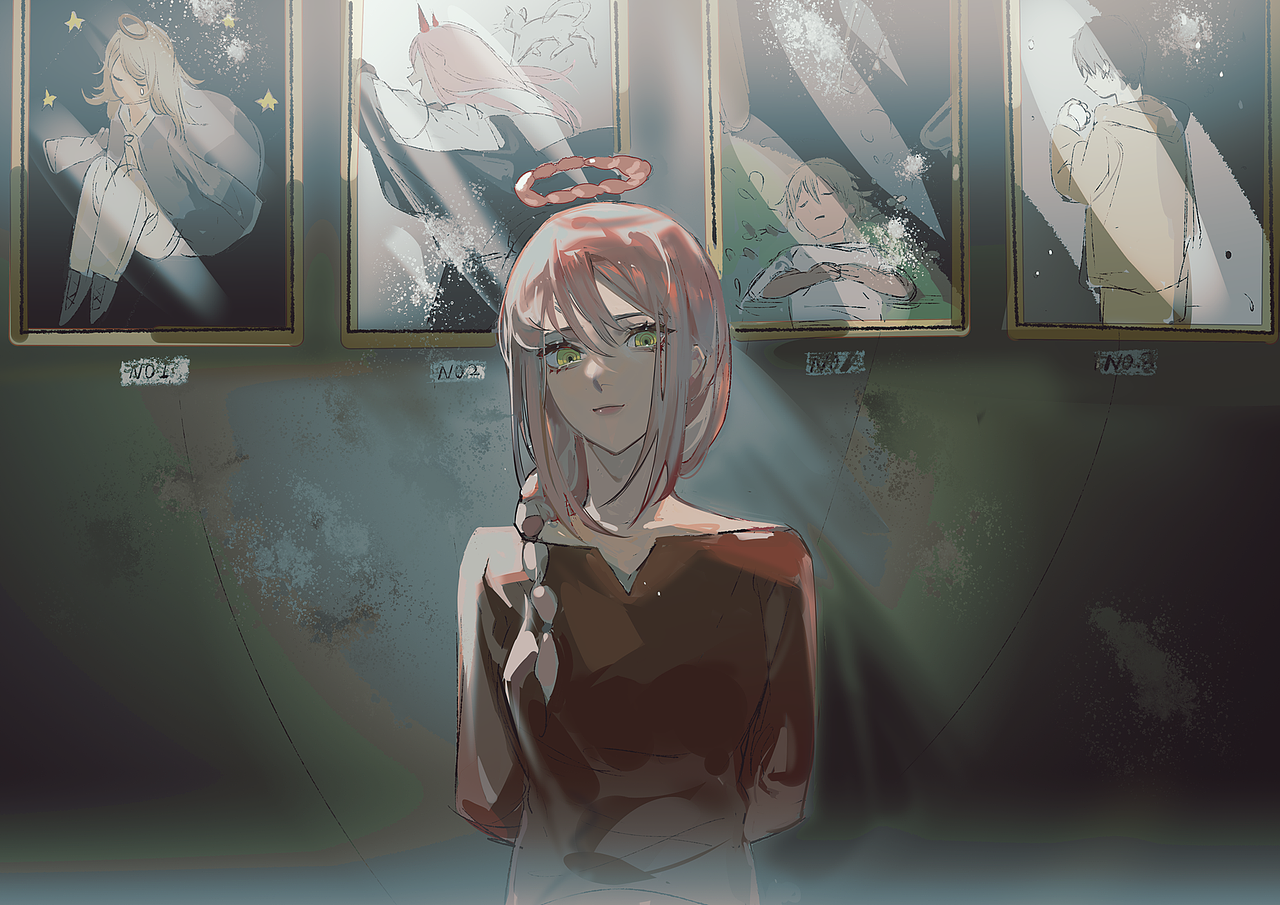日系风格,欧美风格,唯美中式画风,原画作品