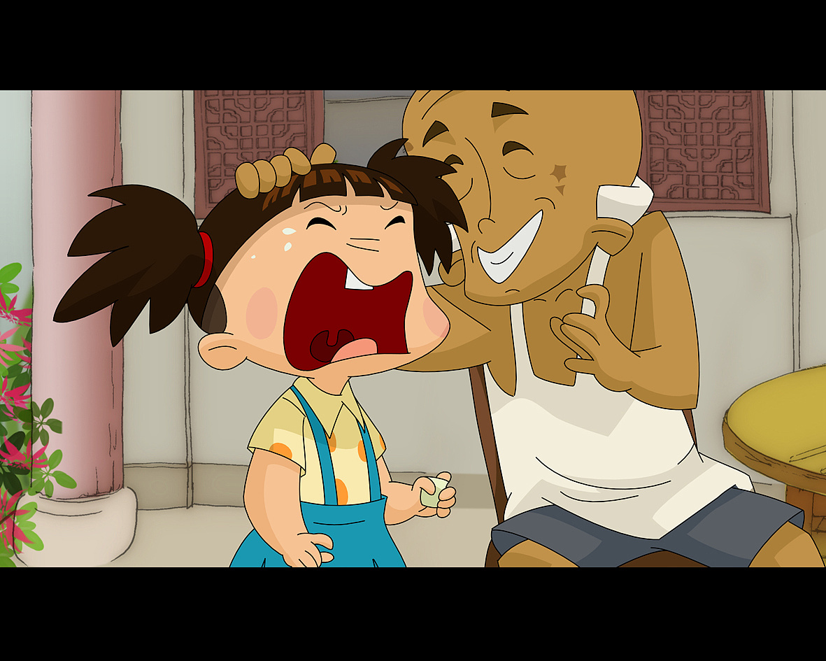 爷爷在天上动画短篇