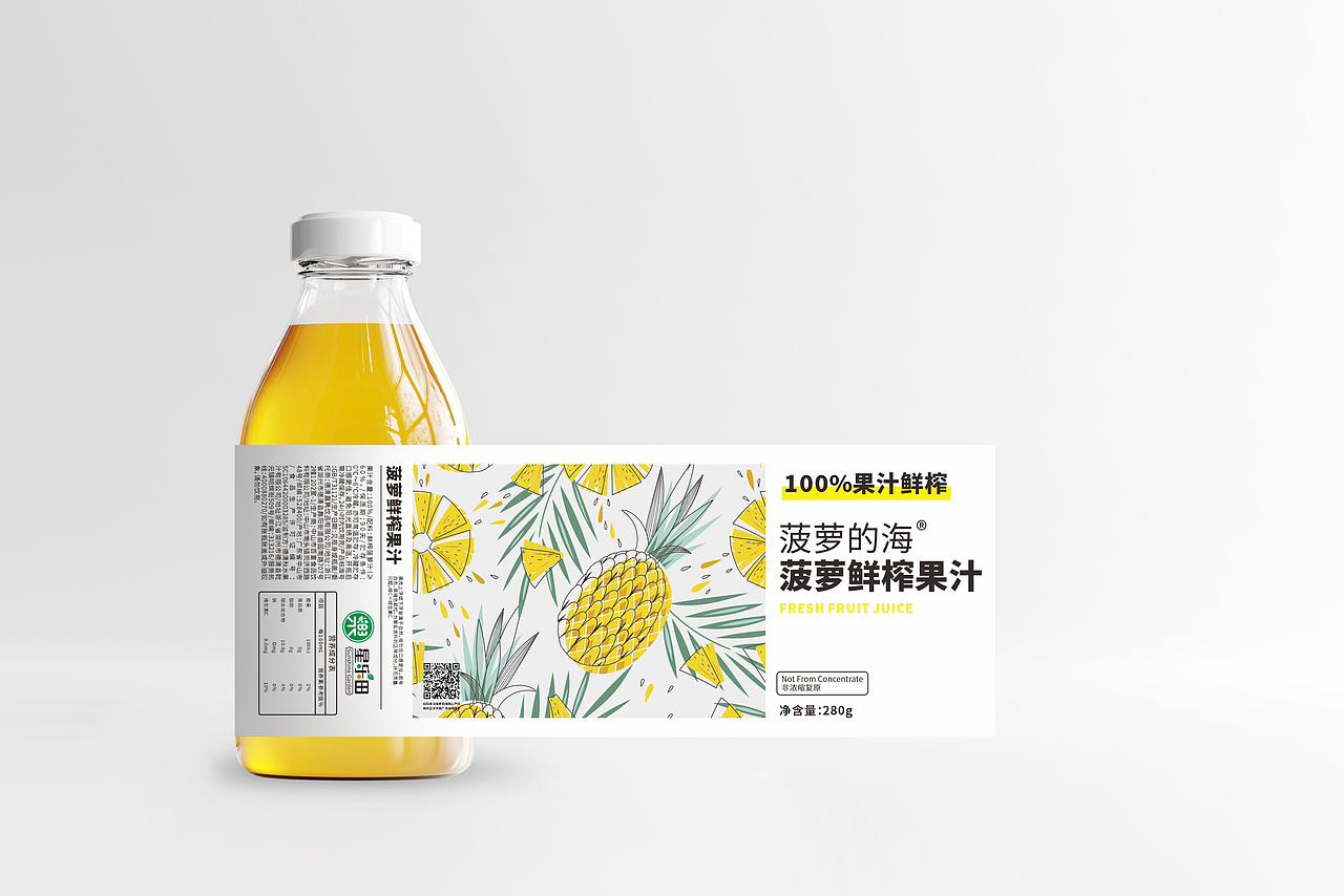 正本设计|菠萝的海 产品包装设计