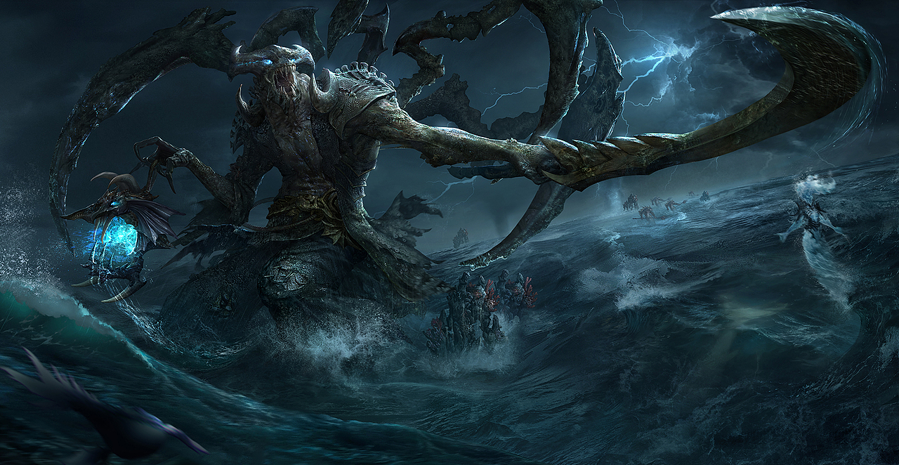 《黑暗之潮》怪物设定总结（图ZMzYwNjc5ODY4） - 概念设定 - 站酷设计师lv歌原创素材 - 站酷ZCOOL