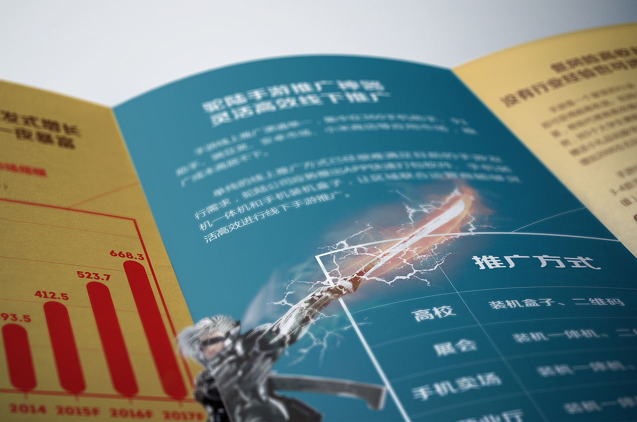 招商广告三折页设计（图ZNjk4Mjk2MjQ=） - 宣传物料 - 站酷设计师灬殇之Mo原创素材 - 站酷ZCOOL